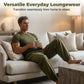 Men's Loose Fit Harem Pants with Drawstring Waist