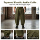 Men's Loose Fit Harem Pants with Drawstring Waist