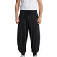 Men's Loose Fit Harem Pants with Drawstring Waist