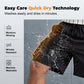 Men's Casual Cargo Shorts with Elastic Waist