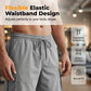 Men's Casual Cargo Shorts with Elastic Waist