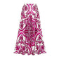 One-Piece Swimsuit with Matching Skirt Set